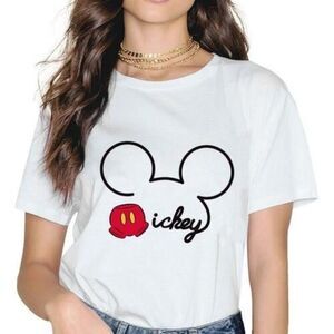 Mickey Print Summer T-Shirt Size XL W…